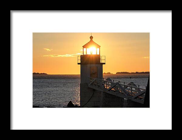 Sunset Framed Print featuring the photograph Sunset by Jewels Hamrick