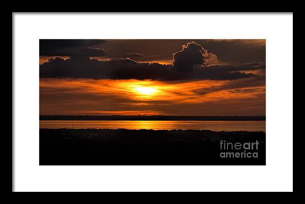 Sunset Framed Print featuring the photograph Sunset of Tampa Bay by Jason Ludwig Photography