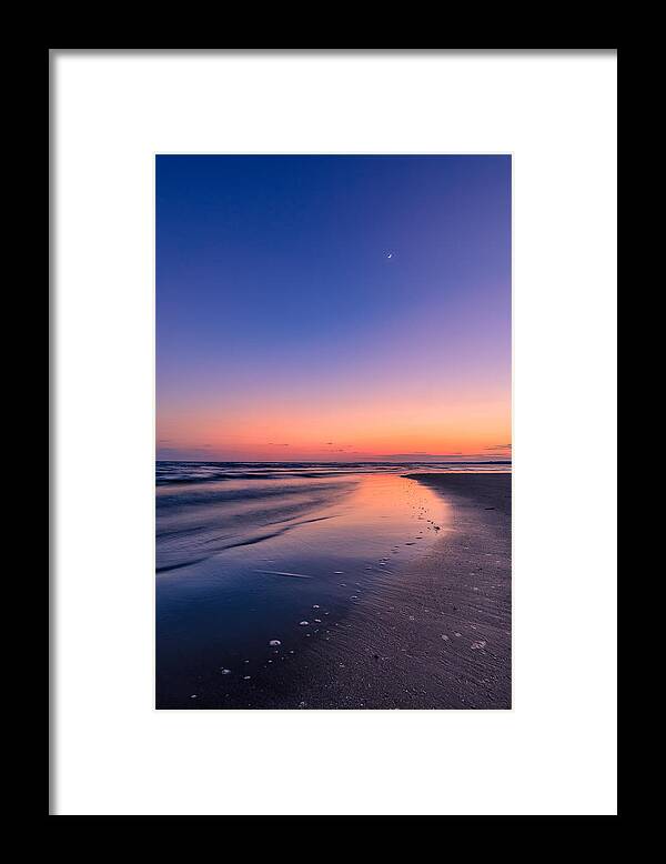 Beach Framed Print featuring the photograph Sunset, Old Saybrook, CT by Craig Szymanski