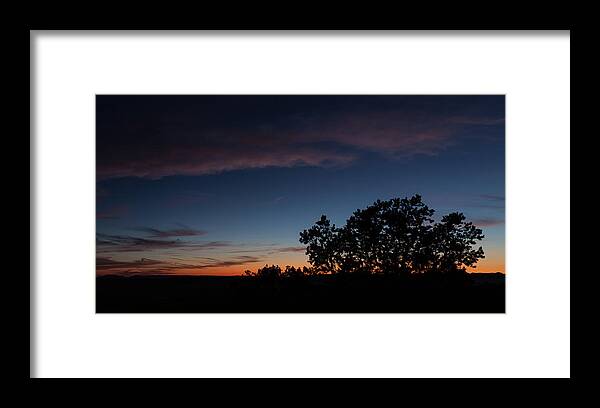 Desert Framed Print featuring the photograph Sunset Over the Utah Desert by David Watkins