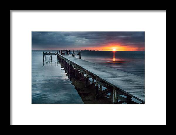 Sunset Framed Print featuring the photograph Sunset Watch by Norman Johnson