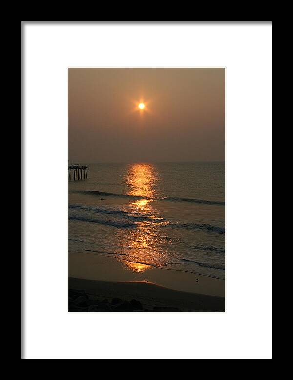 Sunset Framed Print featuring the photograph Sunshine by Julie Lueders 