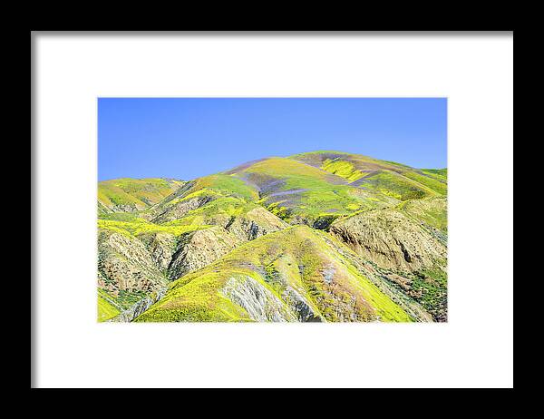 California Framed Print featuring the photograph Sunshine on Coloris Mons by Alexander Kunz