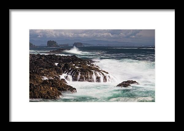 Tofino Framed Print featuring the photograph Surf by Allan Van Gasbeck