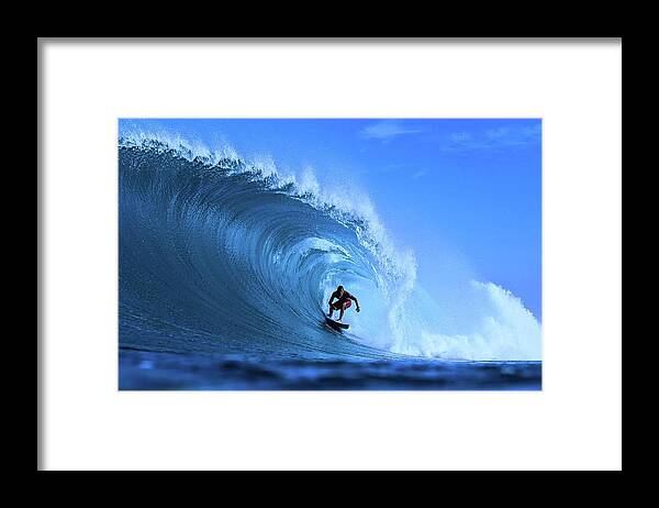 Surf Framed Print featuring the photograph Surfer Boy by Movie Poster Prints