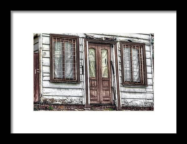 Suriname Framed Print featuring the photograph Suriname House # 25 by Nadia Sanowar