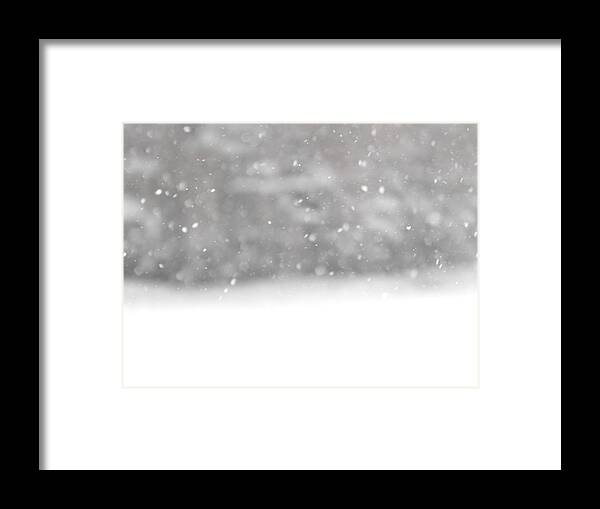 Kansas City Framed Print featuring the photograph Surreal Snowdrops by Michael Oceanofwisdom Bidwell