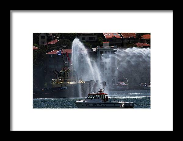  Svitzer Warrawee Framed Print featuring the photograph Svitzer Warrawee by Miroslava Jurcik