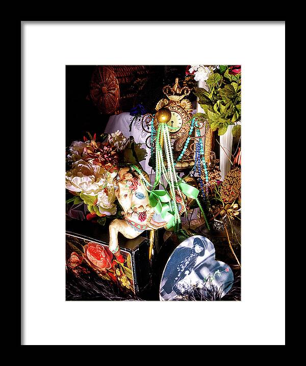 Carousel Framed Print featuring the photograph Sweet Montage by Camille Lopez