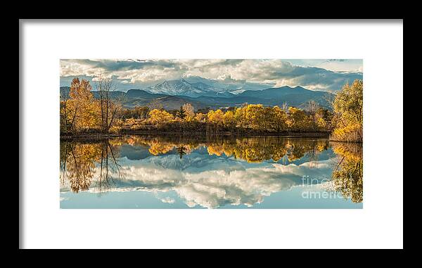 Afternoon Framed Print featuring the photograph Swiming In Fall by Greg Summers