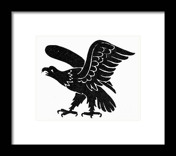America Framed Print featuring the photograph Symbol: Eagle by Granger