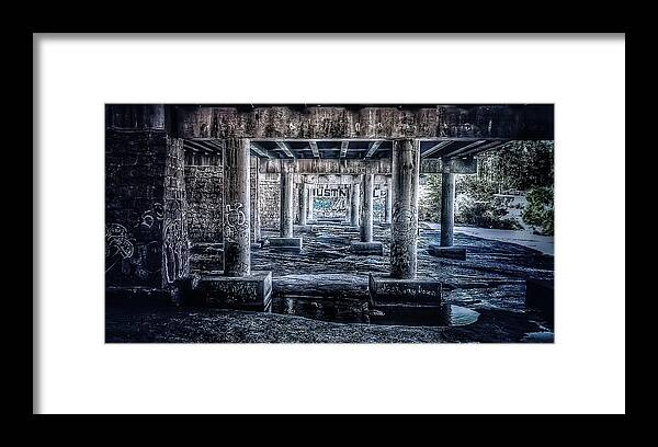 Symmetry Framed Print featuring the photograph Symmetry by Mike Dunn