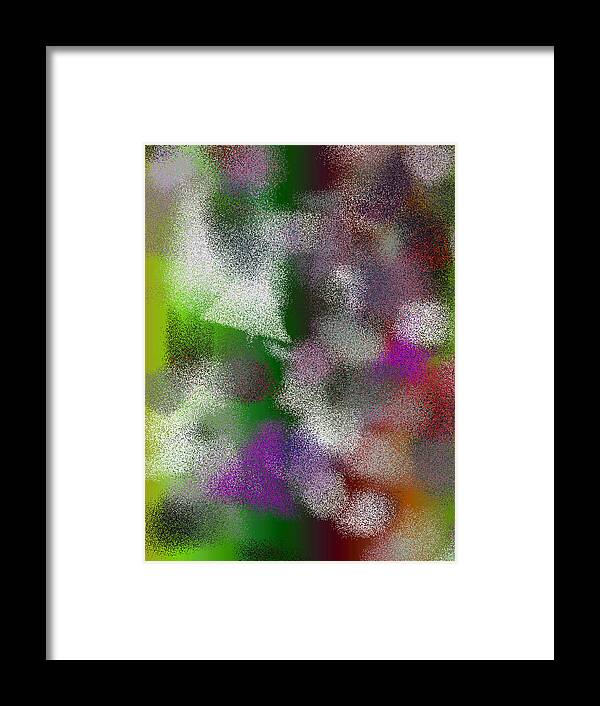 Abstract Framed Print featuring the digital art T.1.264.17.3x4.3840x5120 by Gareth Lewis