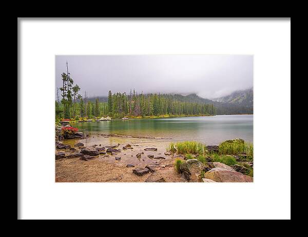 Adventure Framed Print featuring the photograph Taggert Lake Grand Teton by Scott McGuire