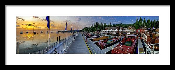 Tahoe Framed Print featuring the photograph Tahoe Universe by Steven Lapkin