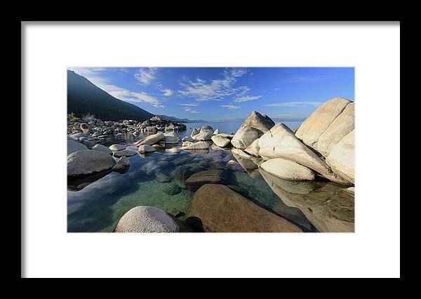 Lake Tahoe Framed Print featuring the photograph Tahoevision by Sean Sarsfield