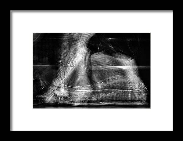 Argentina Framed Print featuring the photograph Tango Dancer Abstract #2 - Buenos Aires by Stuart Litoff