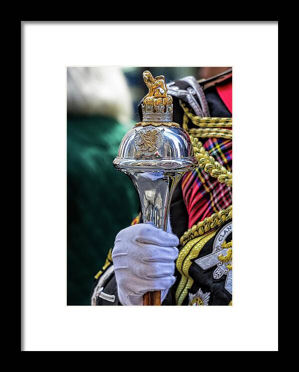 Ethnic Pride Framed Print featuring the photograph Tartan Day Parade NYC 2017 by Robert Ullmann