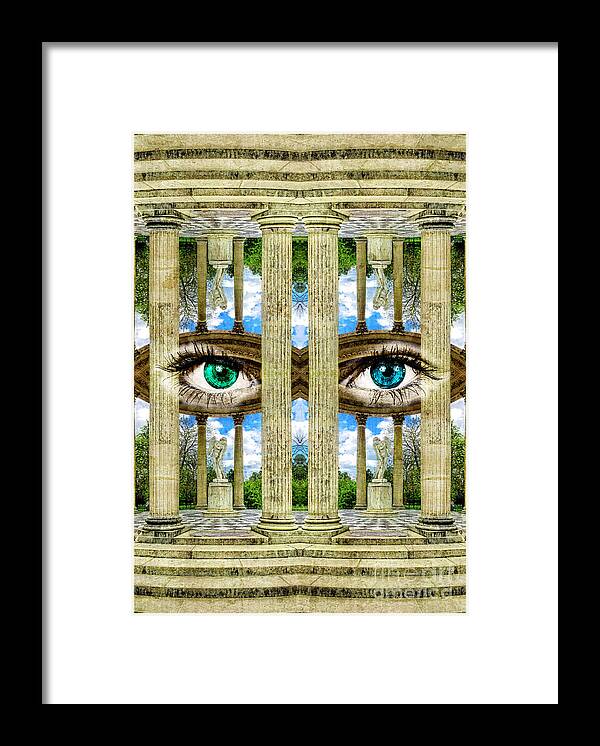 Temple Of Love Framed Print featuring the photograph Temple of Love Petit Trianon Versailles Palace Paris by Beverly Claire Kaiya