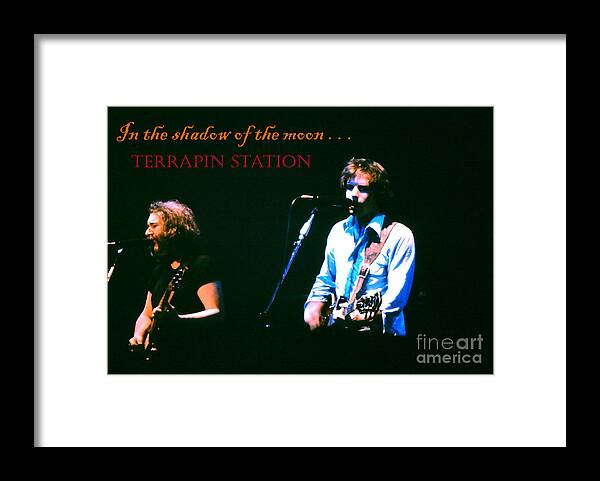 Grateful Dead Framed Print featuring the photograph Terrapin Station - Grateful Dead by Susan Carella