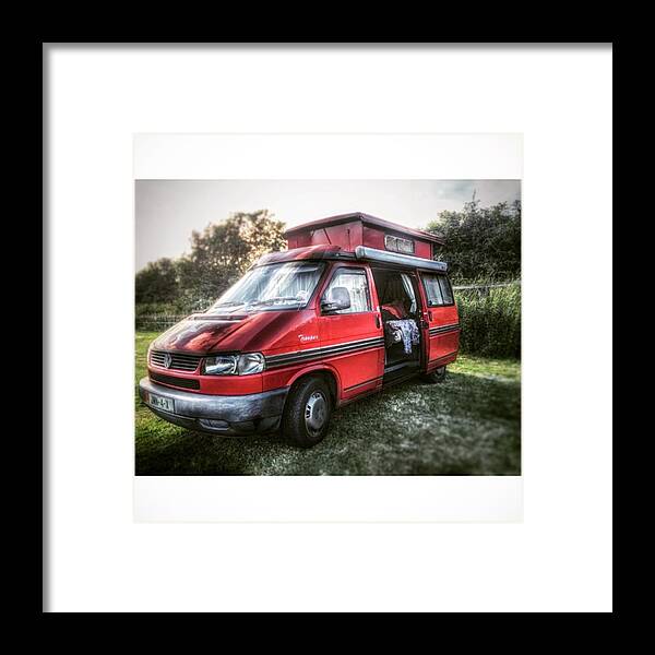 Vanliving Framed Print featuring the photograph Testing Out The Camper by Adam Slater