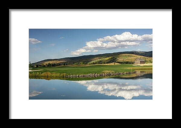 Golf Framed Print featuring the photograph Teton Springs by Ronnie And Frances Howard