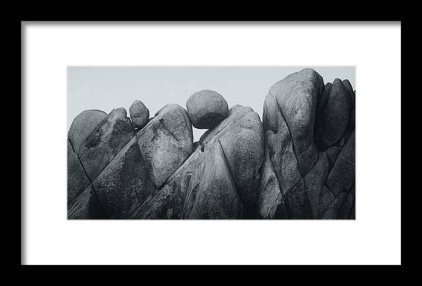 Rocks Framed Print featuring the photograph Tetris by Joseph Smith
