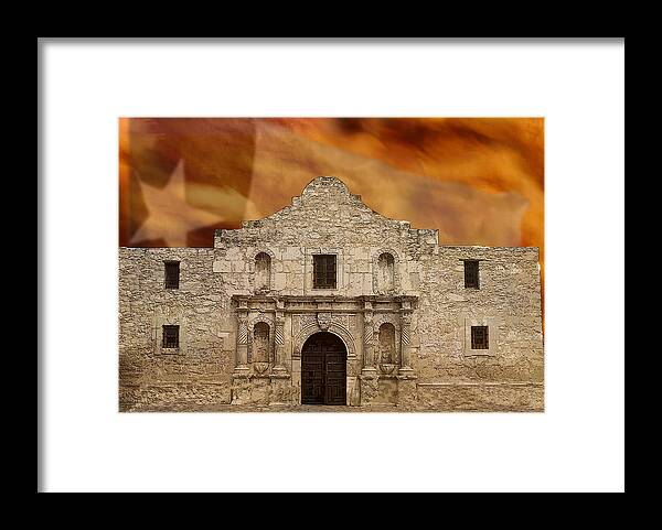 Americana Framed Print featuring the photograph Texas Pride by Scott Read