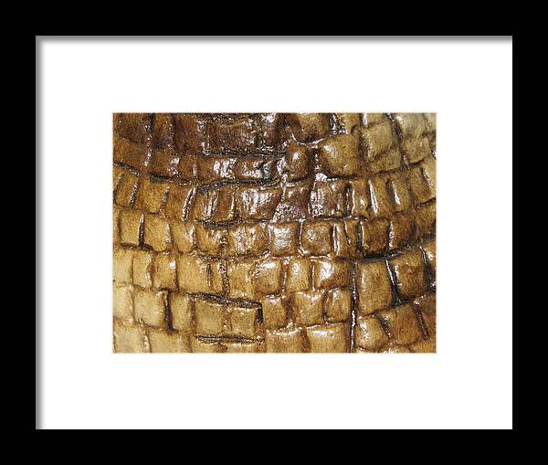 Abstract Art Framed Print featuring the digital art Texture #16 by Scott S Baker