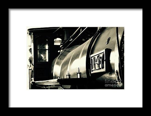 Locomotive Framed Print featuring the photograph The 147 by Phil Cappiali Jr