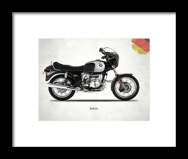 Bmw Framed Print featuring the photograph The 1974 R90S by Mark Rogan