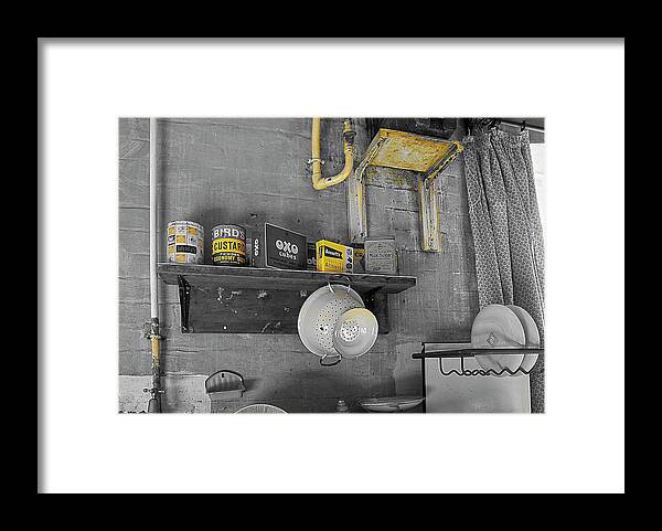 The Art Of Welfare Framed Print featuring the photograph The Art of Welfare. Kitchen for all. by Elena Perelman