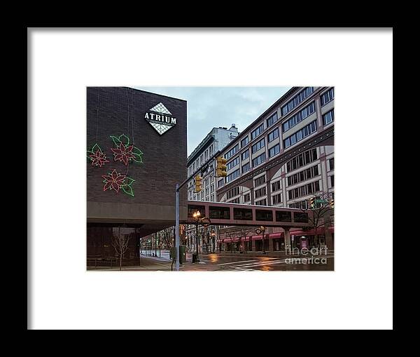 Syracuse Framed Print featuring the photograph The Atrium by Debra Millet