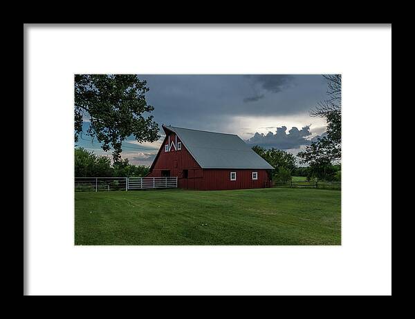 Jay Stockhaus Framed Print featuring the photograph The Barn by Jay Stockhaus