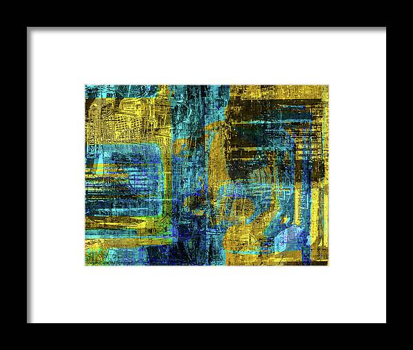 Abstract Art Framed Print featuring the photograph The beginning of the New World by Gabi Hampe