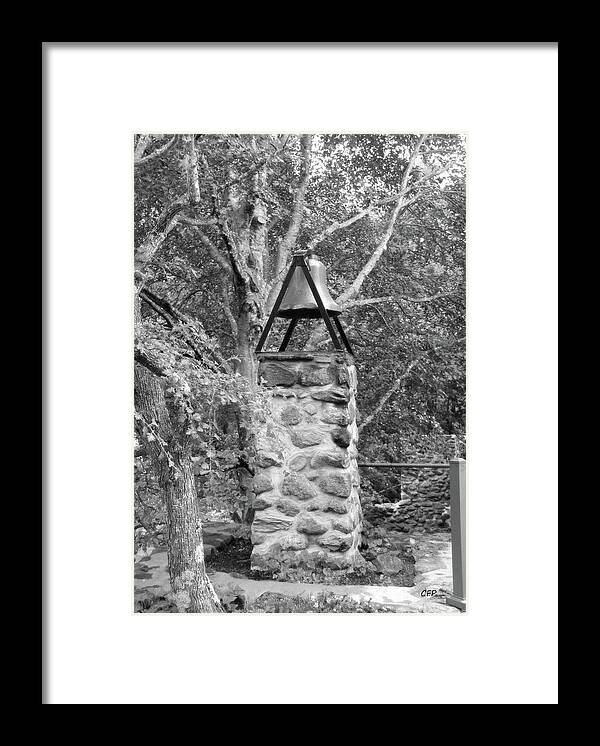 Nature Framed Print featuring the photograph The Bell by Becca Wilcox
