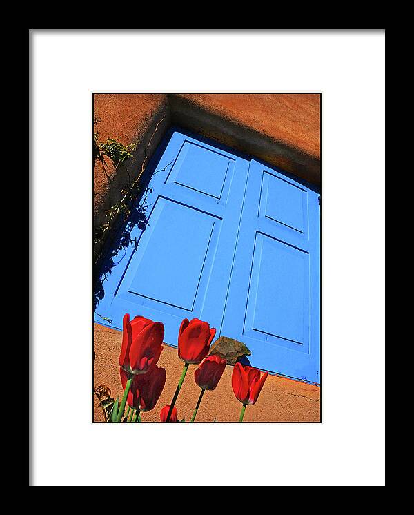 Blue Framed Print featuring the photograph The Blue Above by Ted Keller