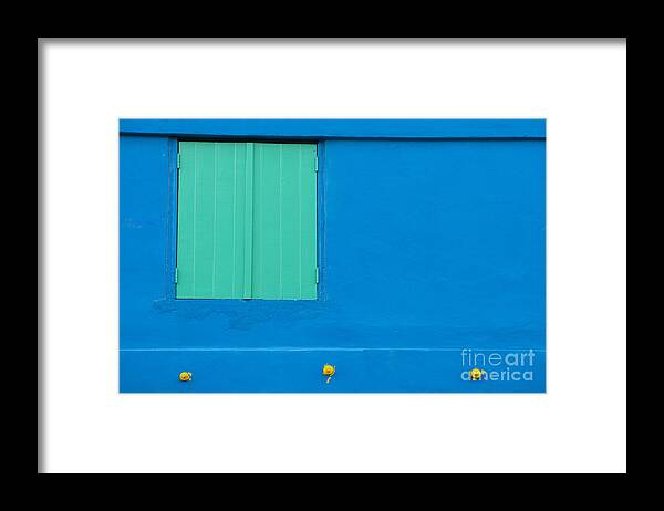 Abstract Framed Print featuring the photograph The Blues by Juli Scalzi
