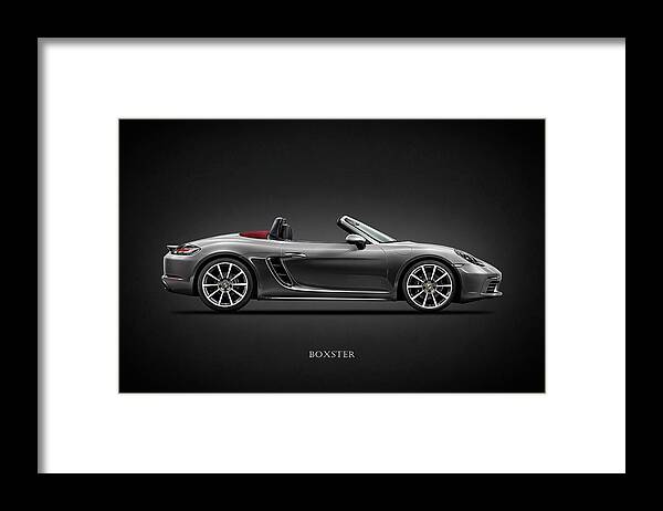 Porsche Boxster Framed Print featuring the photograph The Boxster by Mark Rogan