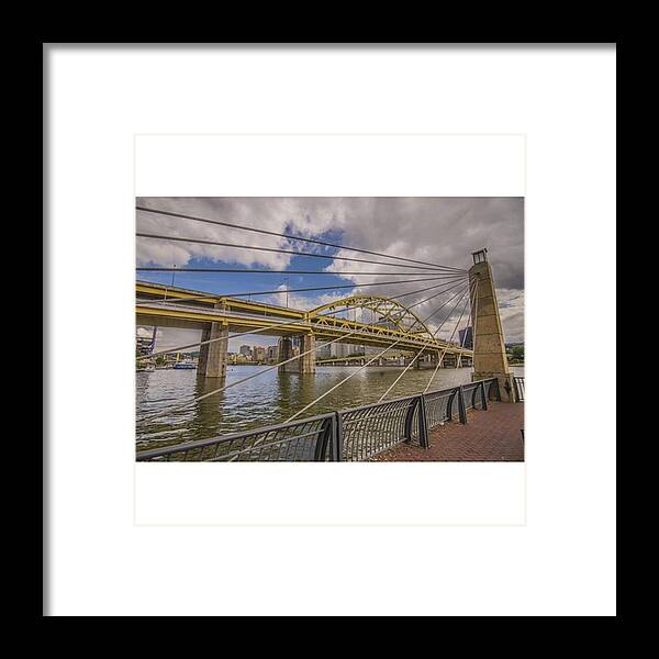Bridge Framed Print featuring the photograph The Bridge. No Not Mc Shan Aka Queens by David Haskett II