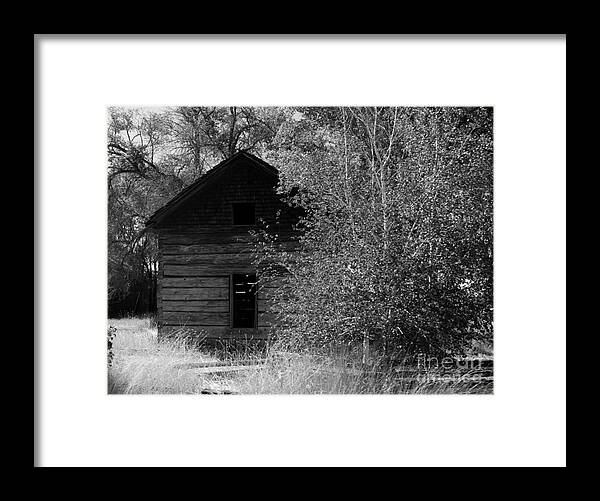 Cabin Framed Print featuring the photograph The Cabin by Carol Groenen