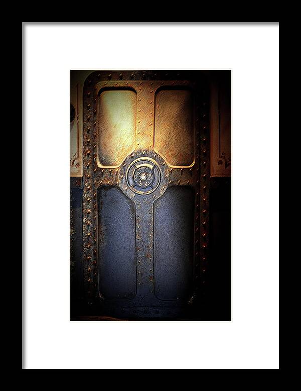 Nautical Framed Print featuring the photograph The Cargo Hatch by Nadalyn Larsen