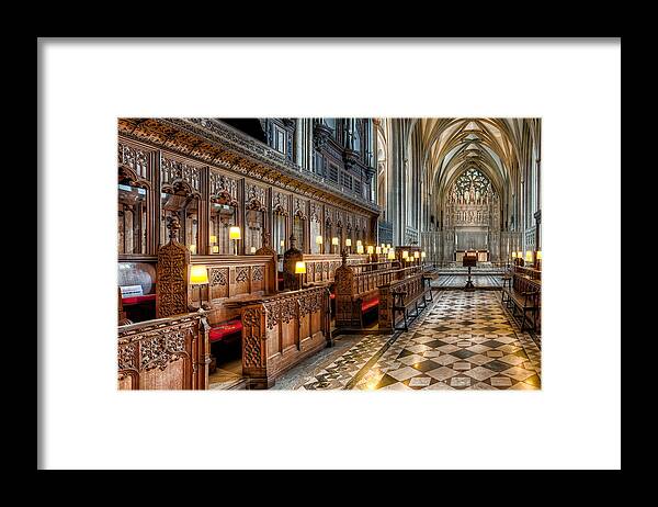 Church Framed Print featuring the photograph The Cathedral by Adrian Evans