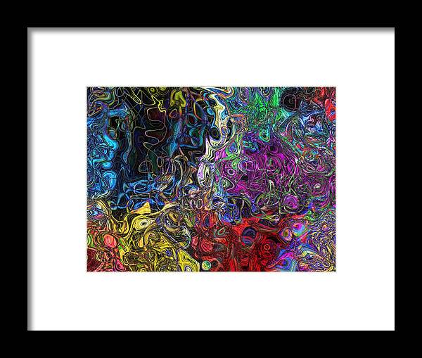 Colourful Framed Print featuring the photograph The Caverns of Kwoong by Mark Blauhoefer
