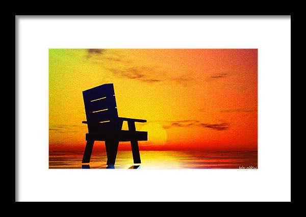 Chair Framed Print featuring the painting The Chair by Tyler Robbins