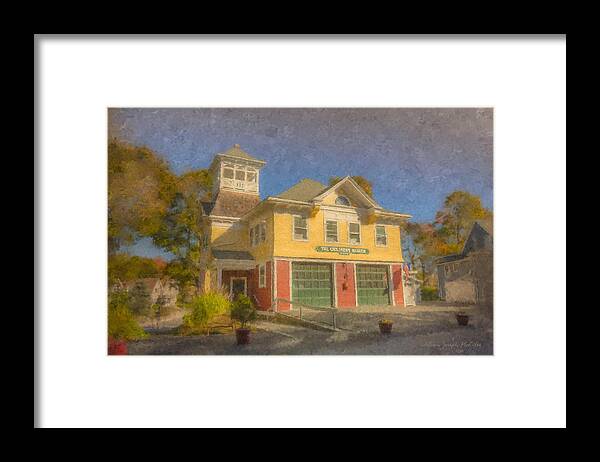 The Children's Museum Of Easton Framed Print featuring the painting The Children's Museum of Easton by Bill McEntee