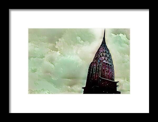 Chrysler Building Framed Print featuring the photograph The Chrysler Building Early Morning by Russ Harris