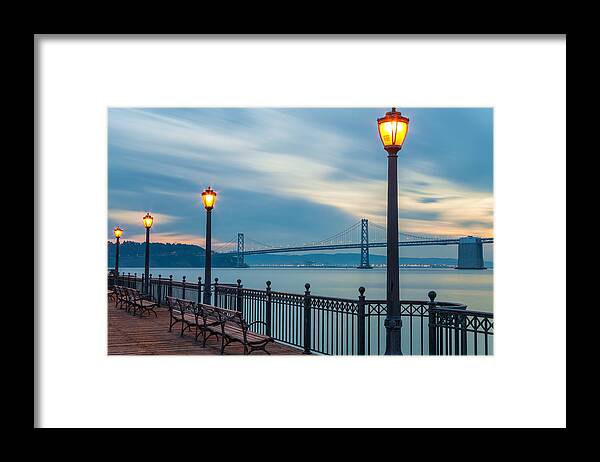 San Francisco Framed Print featuring the photograph The City at Dawn by Jonathan Nguyen