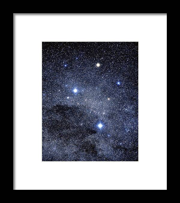 Southern Cross Framed Print featuring the photograph The Constellation Of The Southern Cross by Luke Dodd