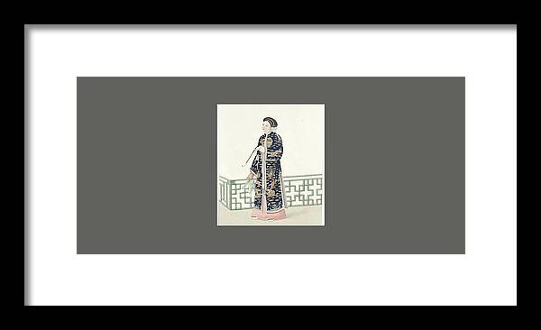 Mason (george Henry) The Costume Of China Framed Print featuring the painting The Costume of China by MotionAge Designs